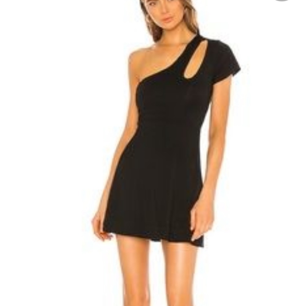 Lovers + Friends One Shoulder Mini Dress